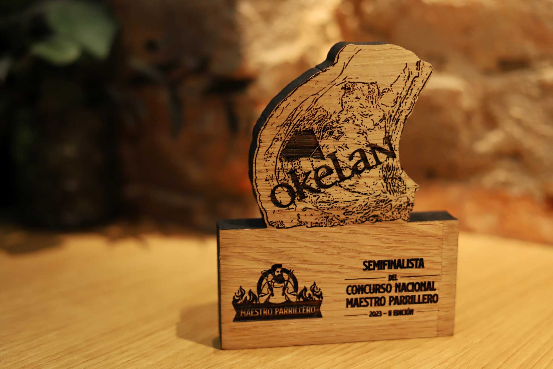 Okelan concurso parrilleros - Premio - Restaurante Amaren - Bilbao